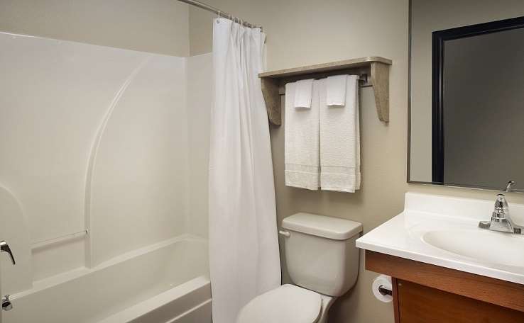 Woodspring Suites Chicago Darien Værelse billede
